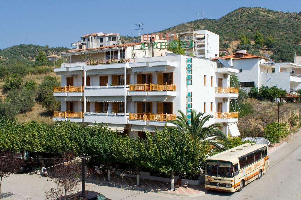 Hotel Aidipsos Lutrá Edipszú Kültér fotó