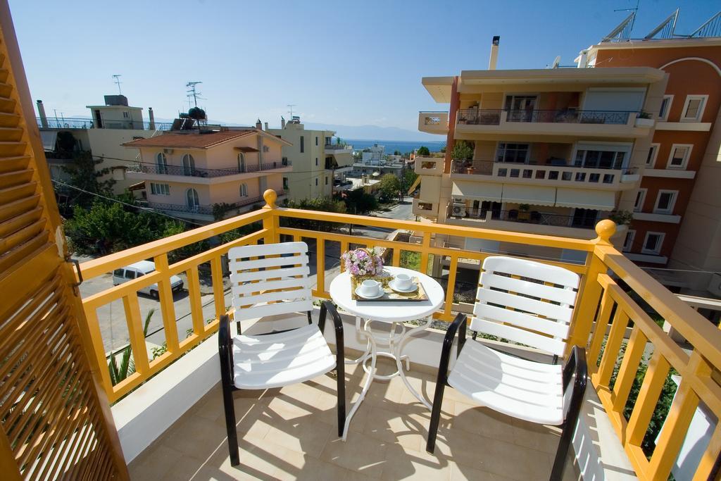 Hotel Aidipsos Lutrá Edipszú Szoba fotó