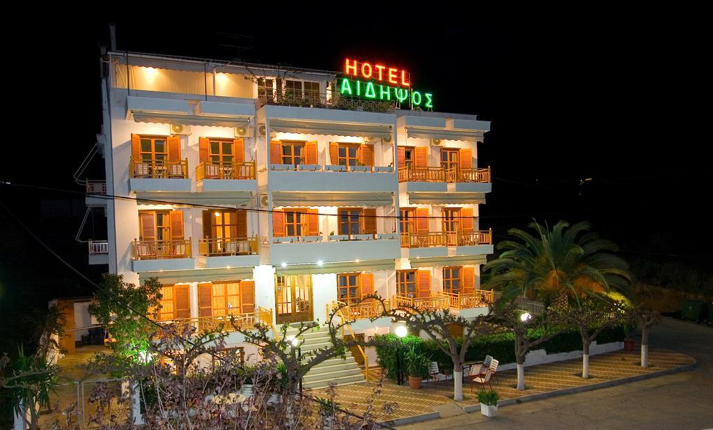 Hotel Aidipsos Lutrá Edipszú Kültér fotó