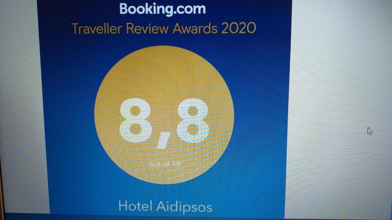 Hotel Aidipsos Lutrá Edipszú Kültér fotó